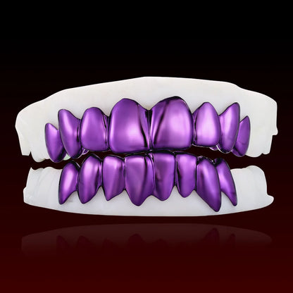 Color Plated Polished Custom Grillz