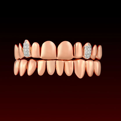 Invisible Set Fang Polished Custom Grillz